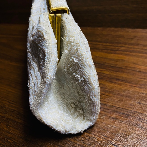 Vintage Michel Swiss Beaded Clutch Paris France - Picture 14 of 16